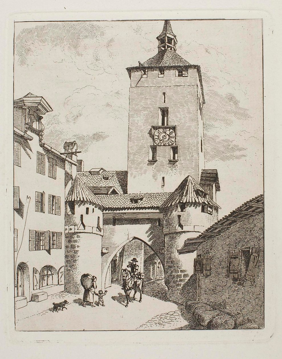Brama Norymberska autorstwa Johann Adam Klein