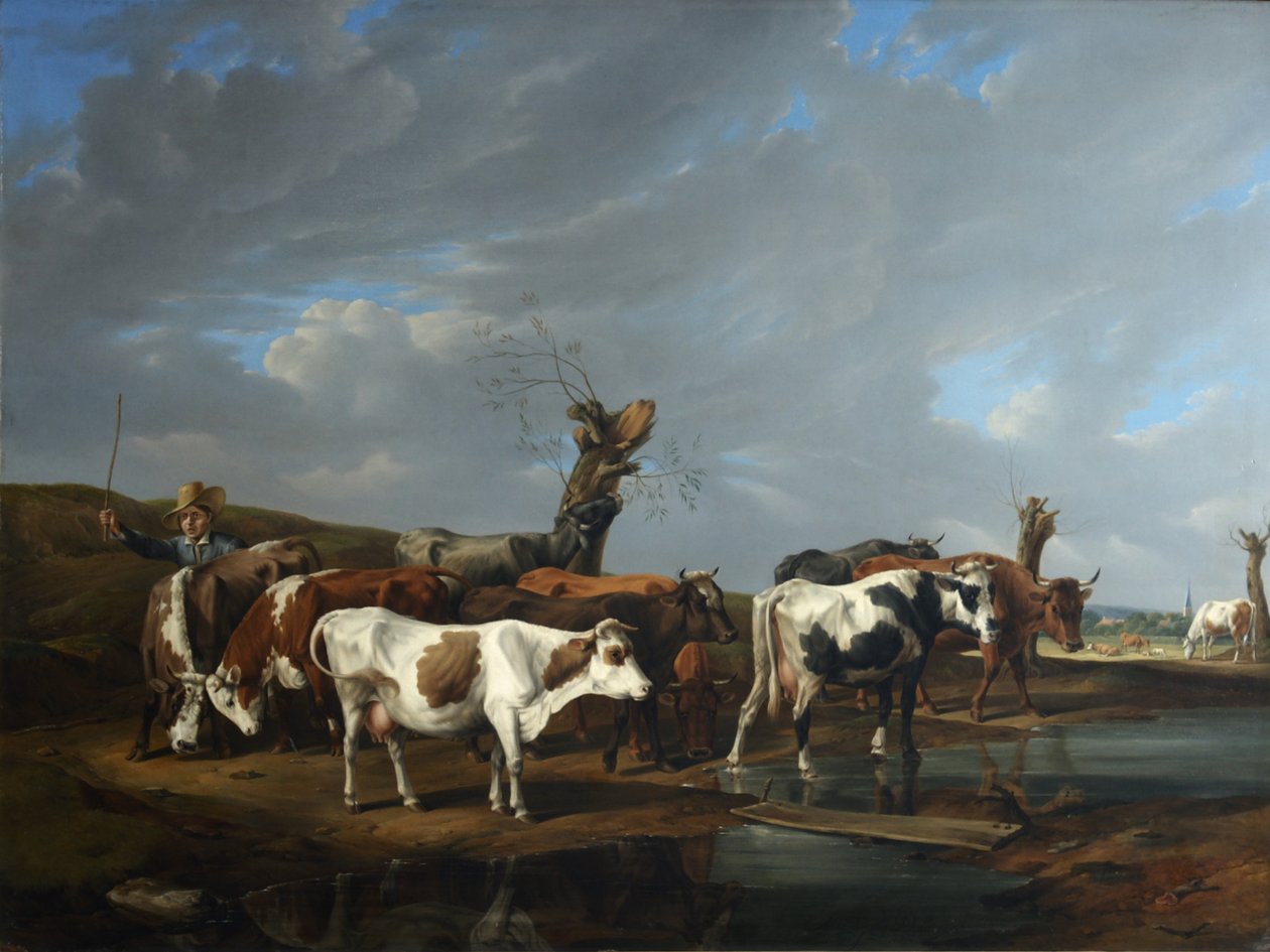 Kuhherde autorstwa Johann Alexander Dallinger von Dalling
