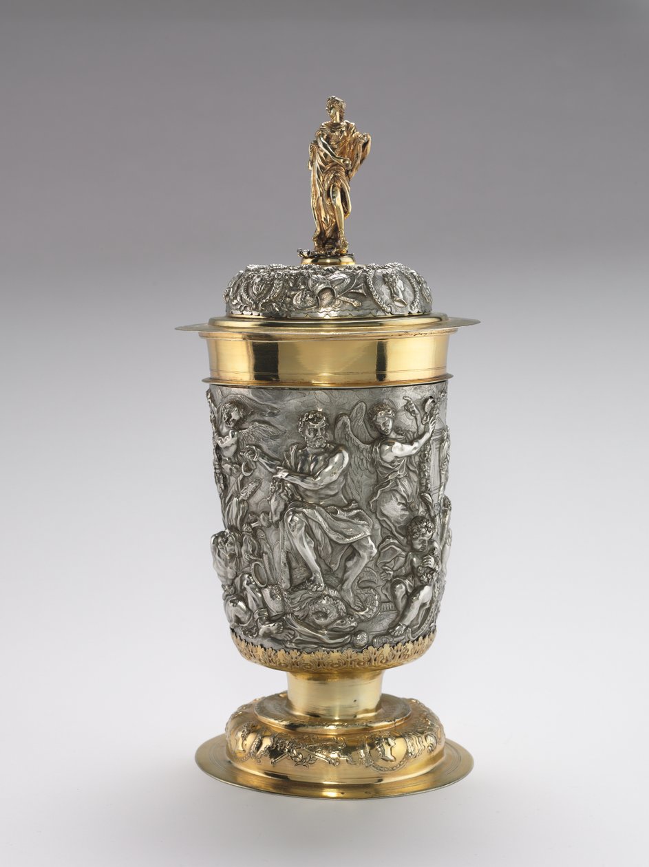 Zakryty kubek, 1688 autorstwa Johann Andrea Thelot