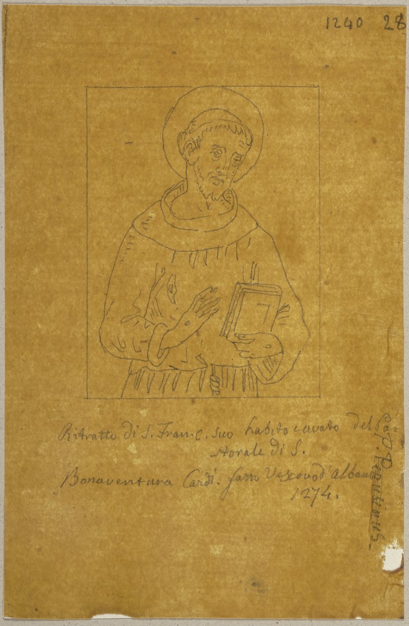 Aus: Sammlung von Umrissen und Durchzeichnungen, Band 2, Blatt 110 autorstwa Johann Anton Ramboux