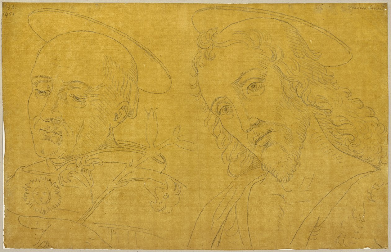 Z: Zbiór konturów i przerysów, tom 7, karta 73 autorstwa Johann Anton Ramboux