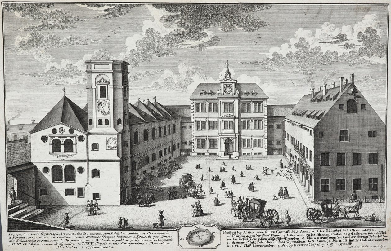 Corvinus Annahof autorstwa Johann August Corvinus