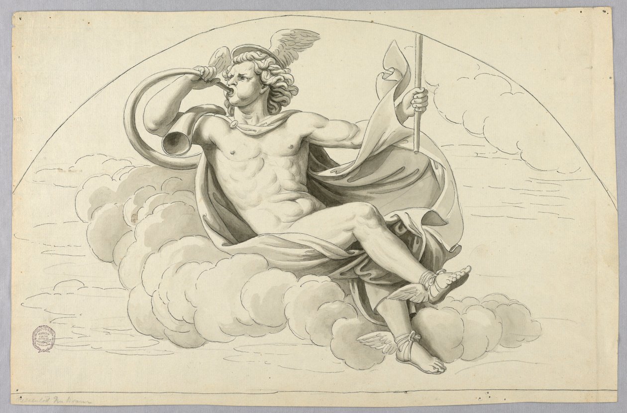 Hermes autorstwa Johann August Nahl the Younger