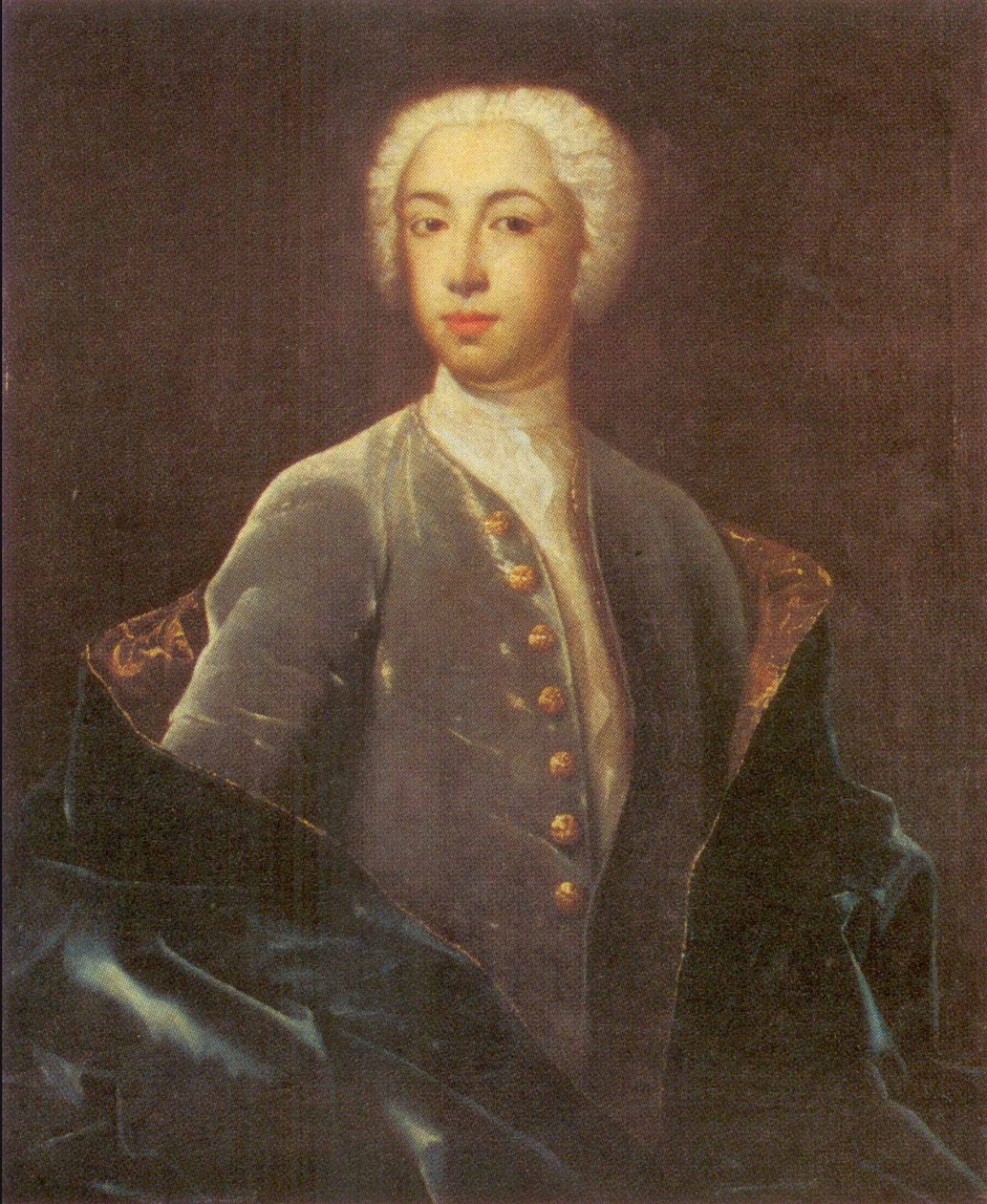 Portret Fedora Ostermana (1723-1804) autorstwa Johann Balthasar Frankart