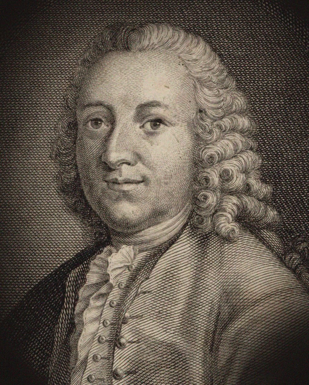 Portret kompozytora Frantiska Tumy 1704-1774 , 1770. autorstwa Johann Balzer