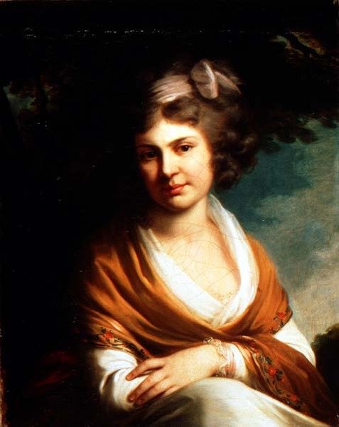 Portret hrabiny Natalii Aleksandrownej Suvarowej (1775-1844) 1795 (olej na płótnie) autorstwa Johann Baptist Edler von Lampi