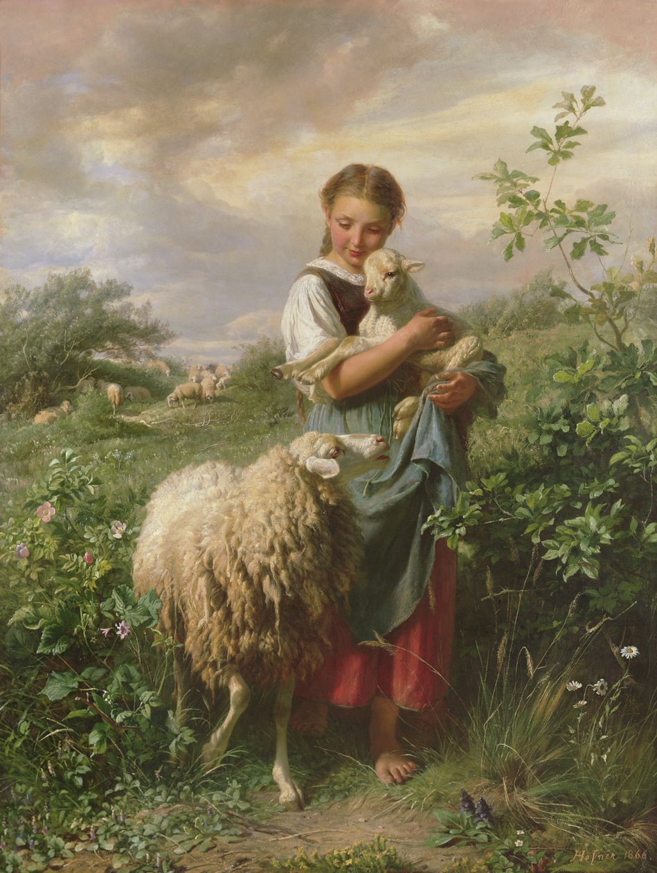 Nieznany obraz autorstwa Johann Baptist Hofner