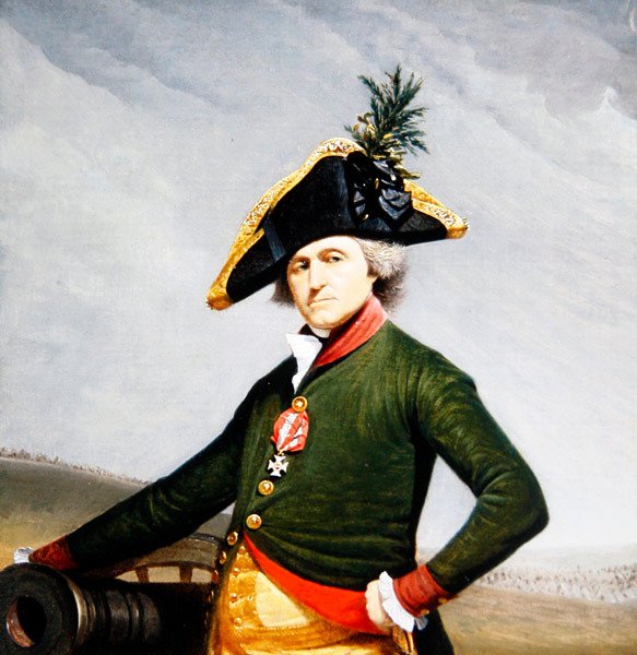 Portret barona de Pfortzheima (olej na płótnie) autorstwa Johann Baptist II Lampi