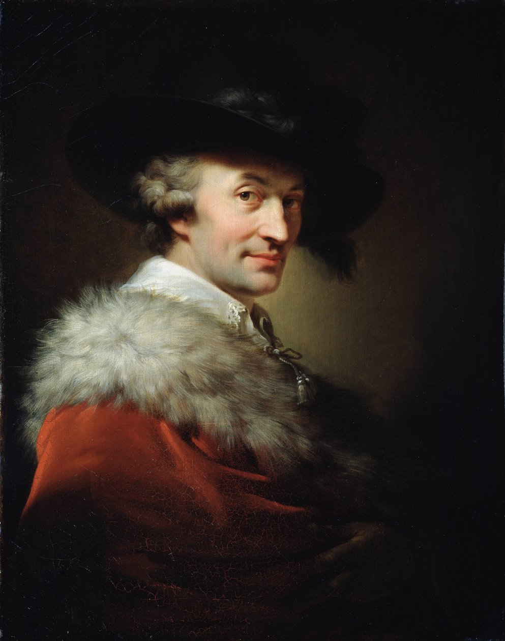 Portret architekta La Tour (Portret architekta La Tour). Obraz Johann Baptist von Lampi pachwina (1751-1830), olej na płótnie autorstwa Johann Baptist I Lampi