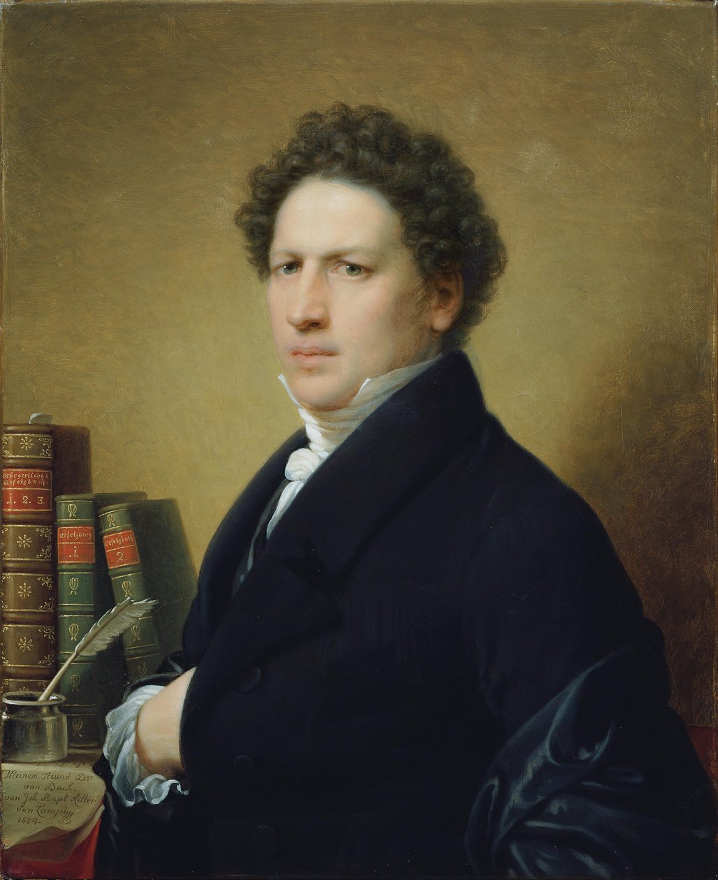 Dr von Bach autorstwa Johann Baptist Lampi d. Ä.