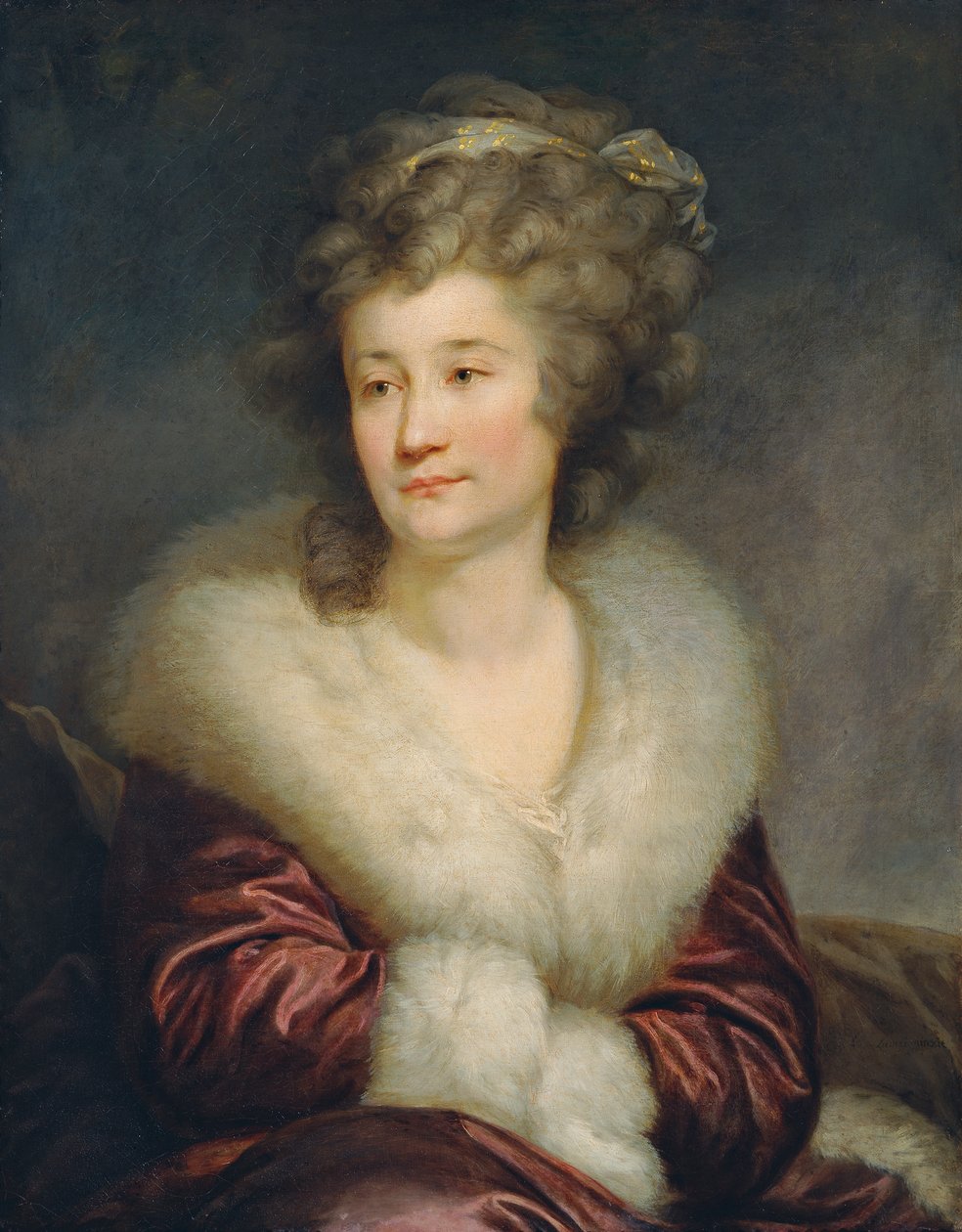 Gräfin Nicolai, geb. Potocka autorstwa Johann Baptist Lampi d. Ä.