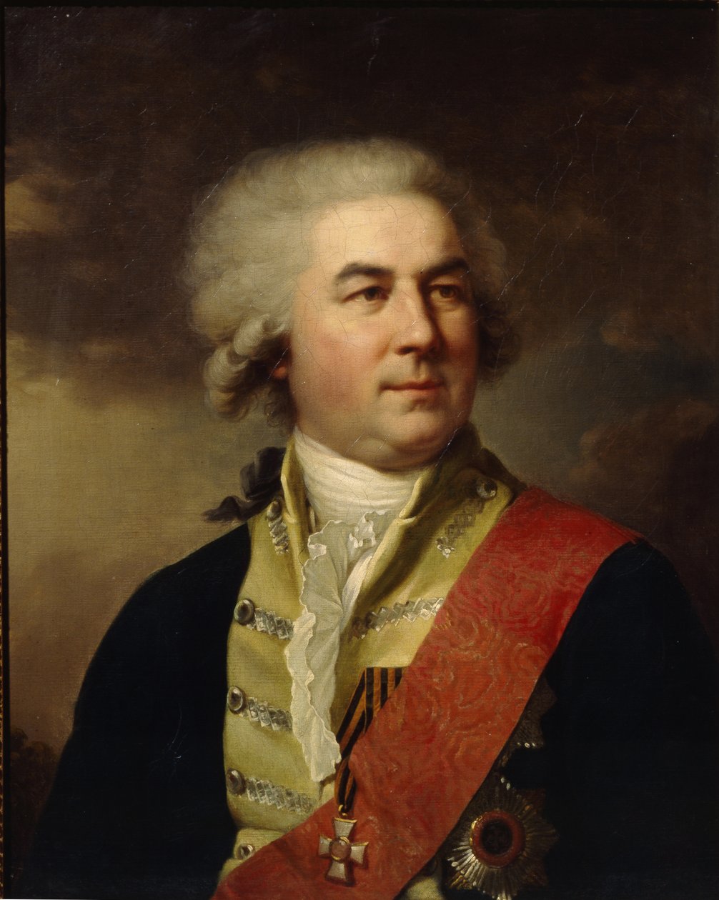 Portret hrabiego Piotra Zawadowskiego 1739–1812 autorstwa Johann Baptist Lampi the Younger