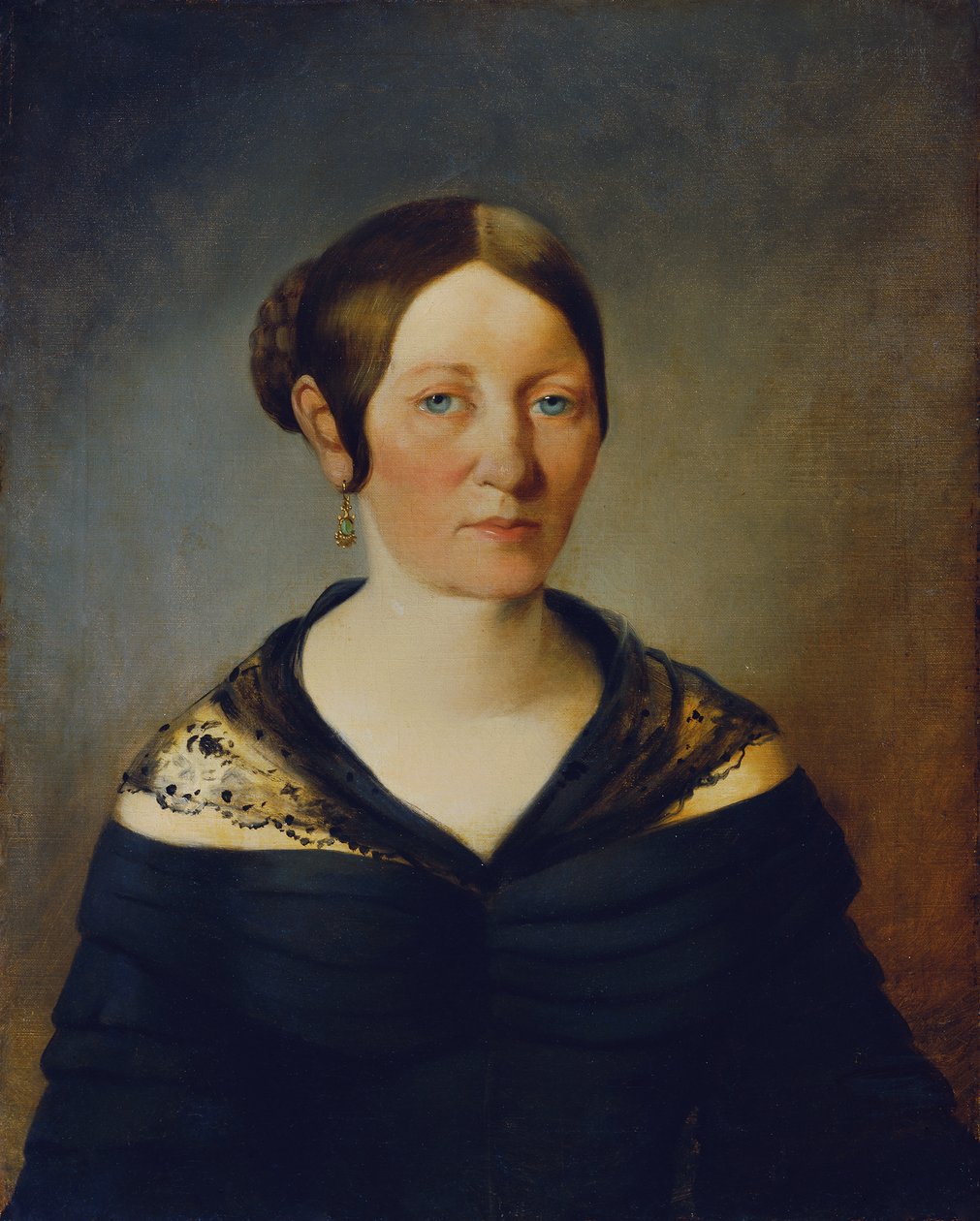 portret pani autorstwa Johann Baptist Reiter