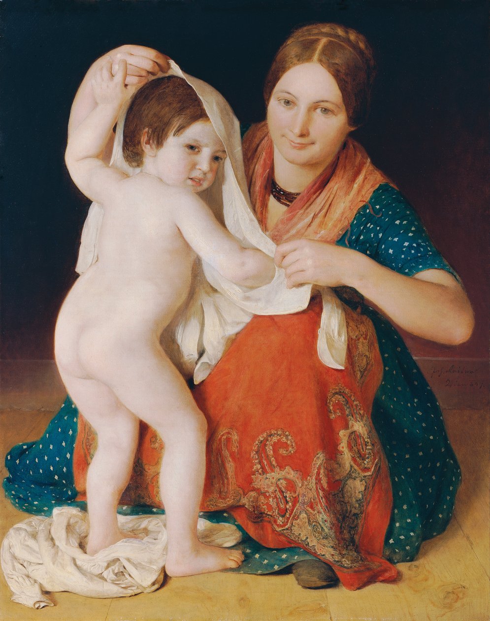 Świeża koszula autorstwa Johann Baptist Reiter