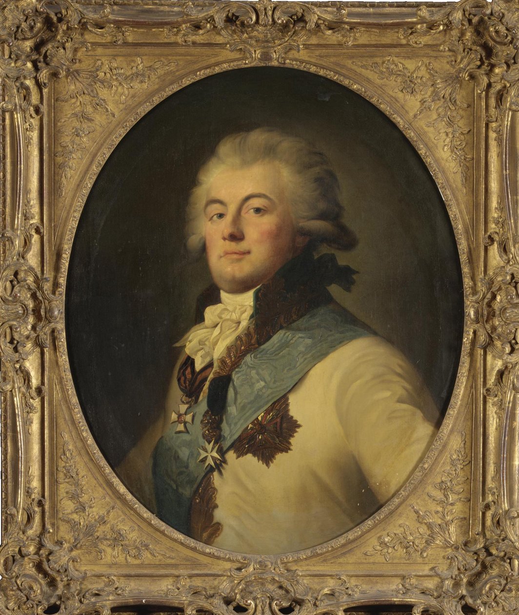 Portret admirała July Litta Giulio Renato de Litta Visconti Arese autorstwa Johann Baptist von Lampi the Elder