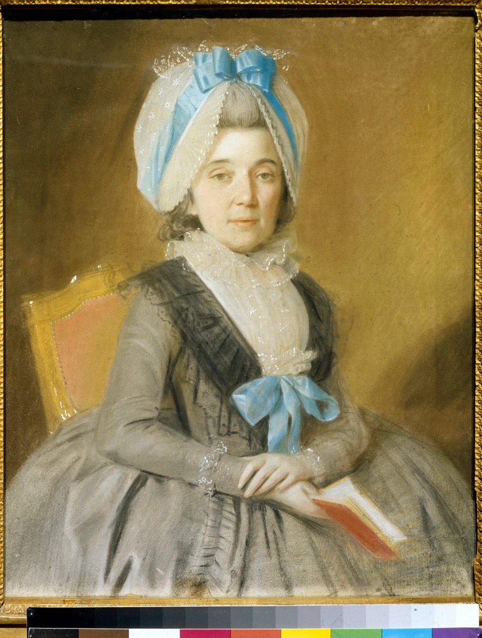 Portret księżniczki Praskovya Ivanovna Galitzine (1734-1802) - Rysunek Johanna Bardou (1745-1788) - Portret księżniczki Praskovya Ivanovna Golitsyna (1734-1802) - Pastel na pergaminie Johanna Bardou (aktywny 1775-1788) - 48x44, 3 cm - Państwo Tretyakov autorstwa Johann Bardou