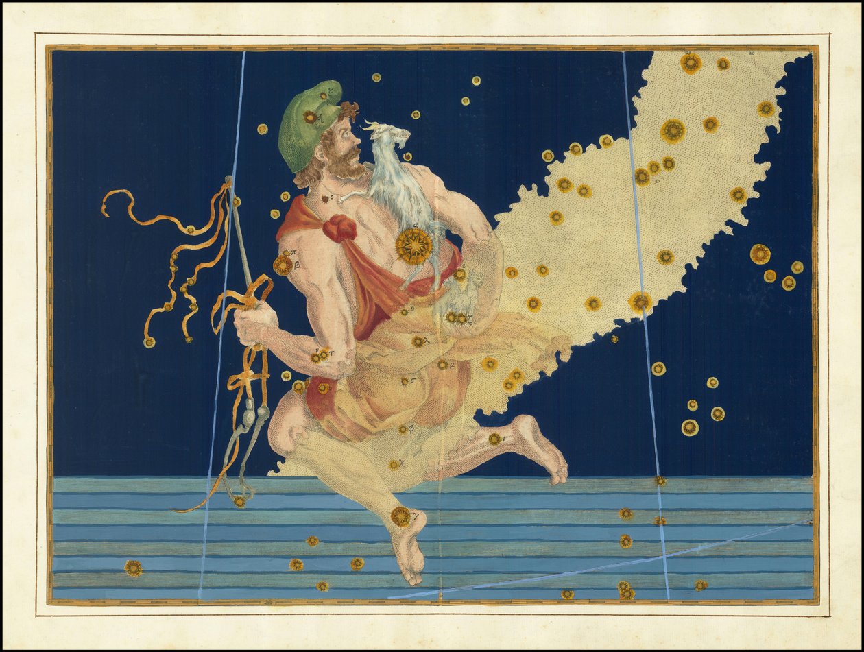 Auriga - Johann Bayer autorstwa Johann Bayer