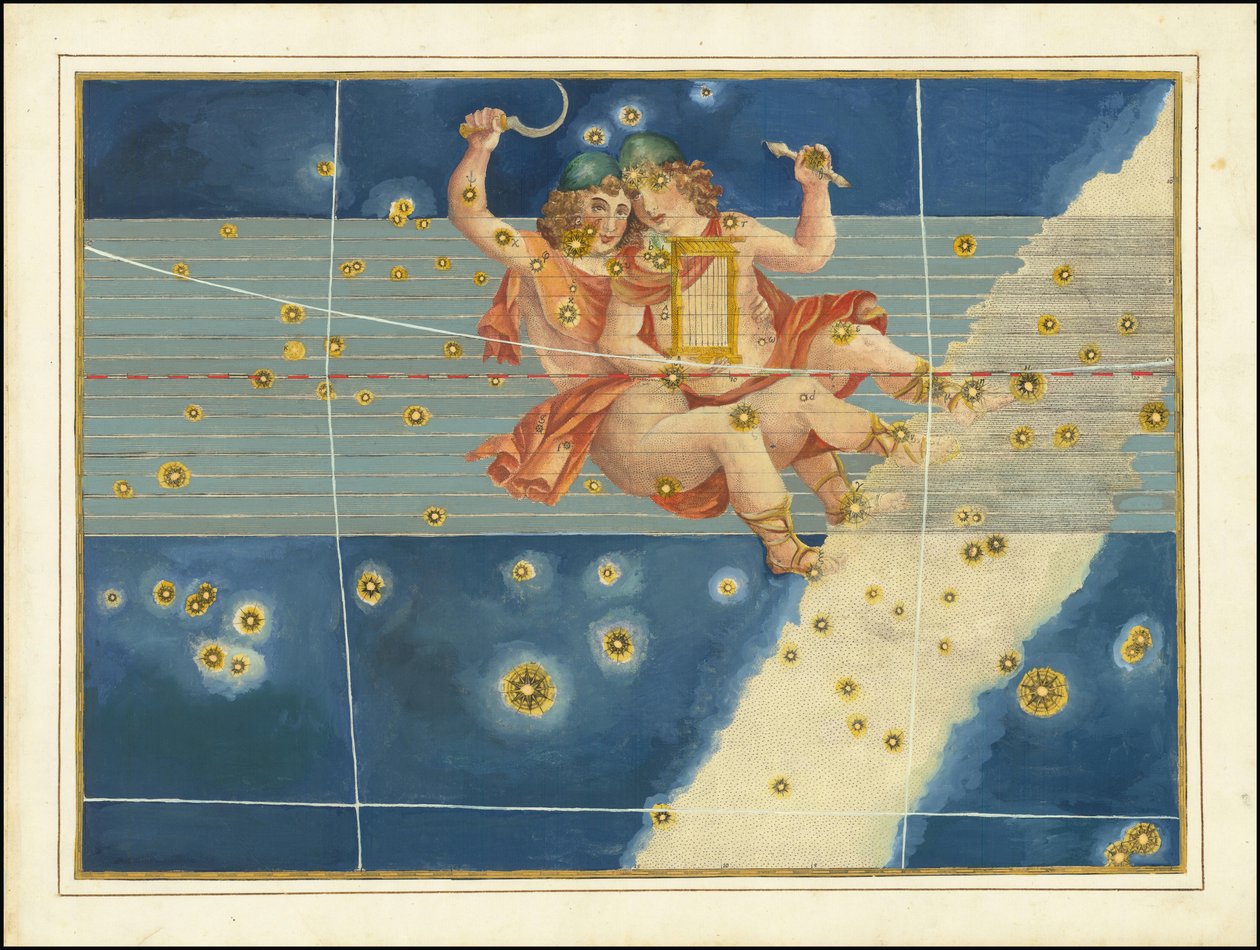 Gemini - Johann Bayer autorstwa Johann Bayer