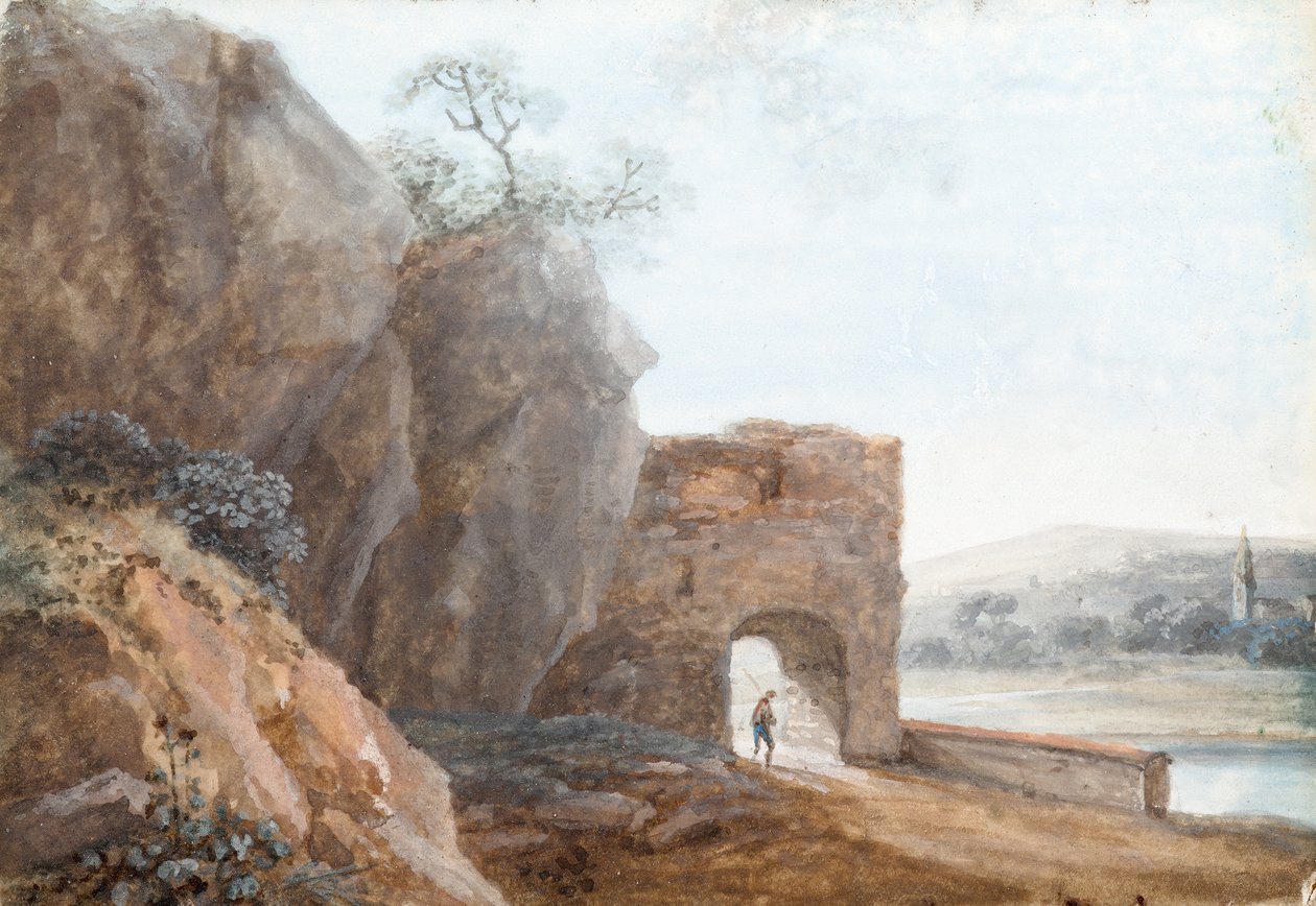 krajobraz autorstwa Johann Christian Brand
