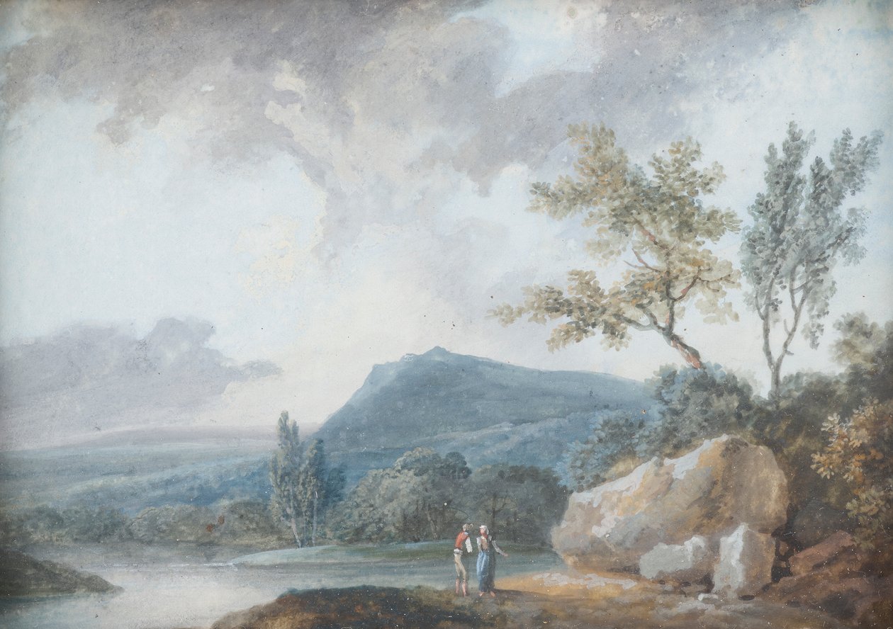 krajobraz autorstwa Johann Christian Brand