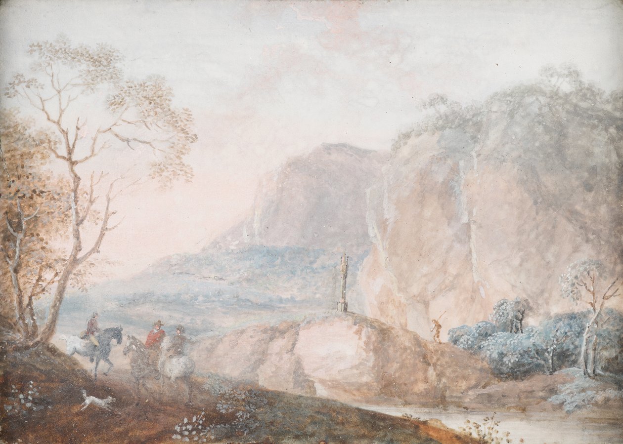 krajobraz autorstwa Johann Christian Brand