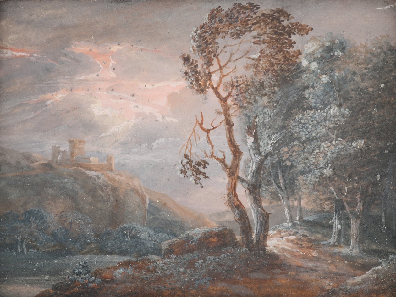 krajobraz autorstwa Johann Christian Brand