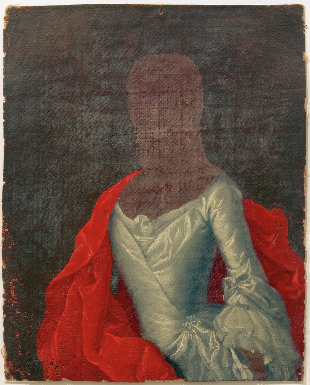 Studium kostiumowe damy autorstwa Johann Christian Fiedler