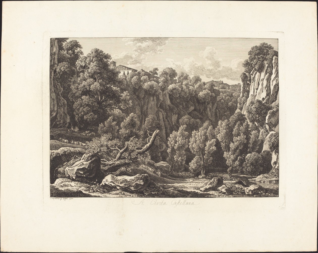 Do Cività Castilian autorstwa Johann Christian Reinhart