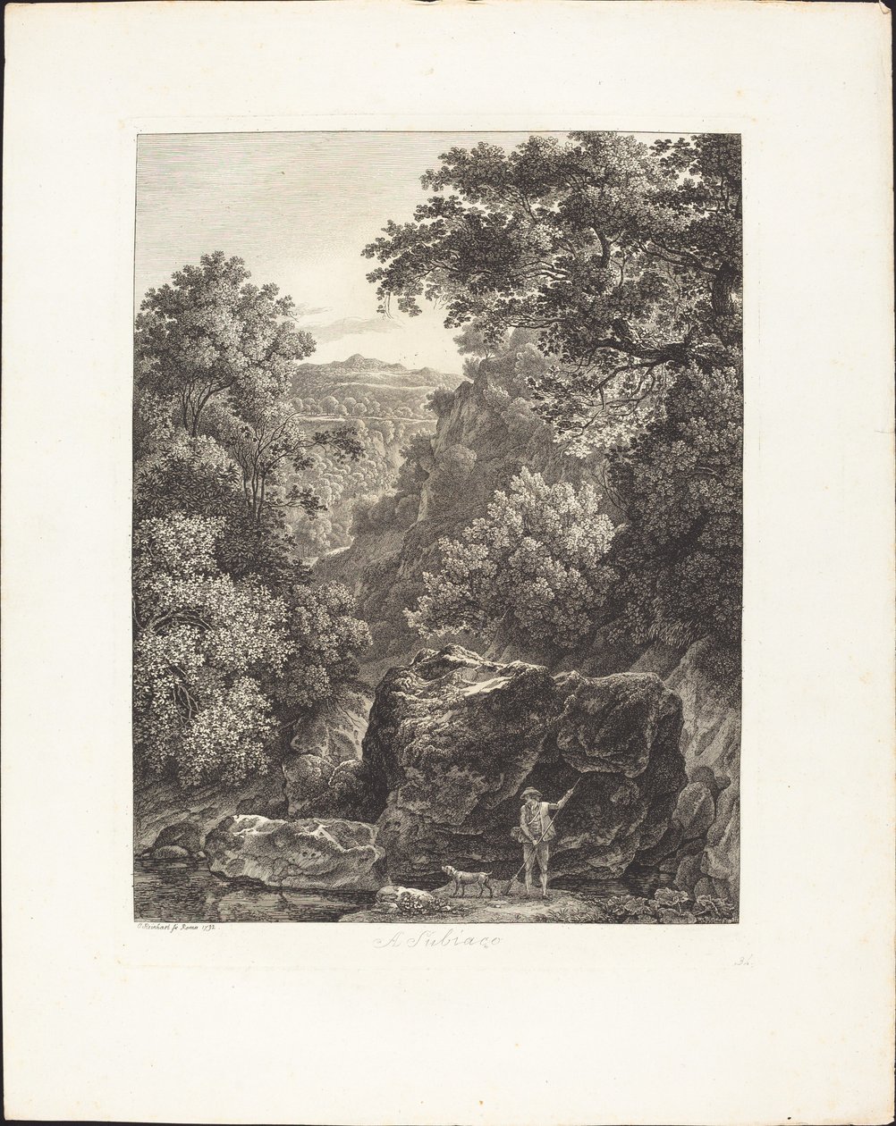 Subiaco autorstwa Johann Christian Reinhart