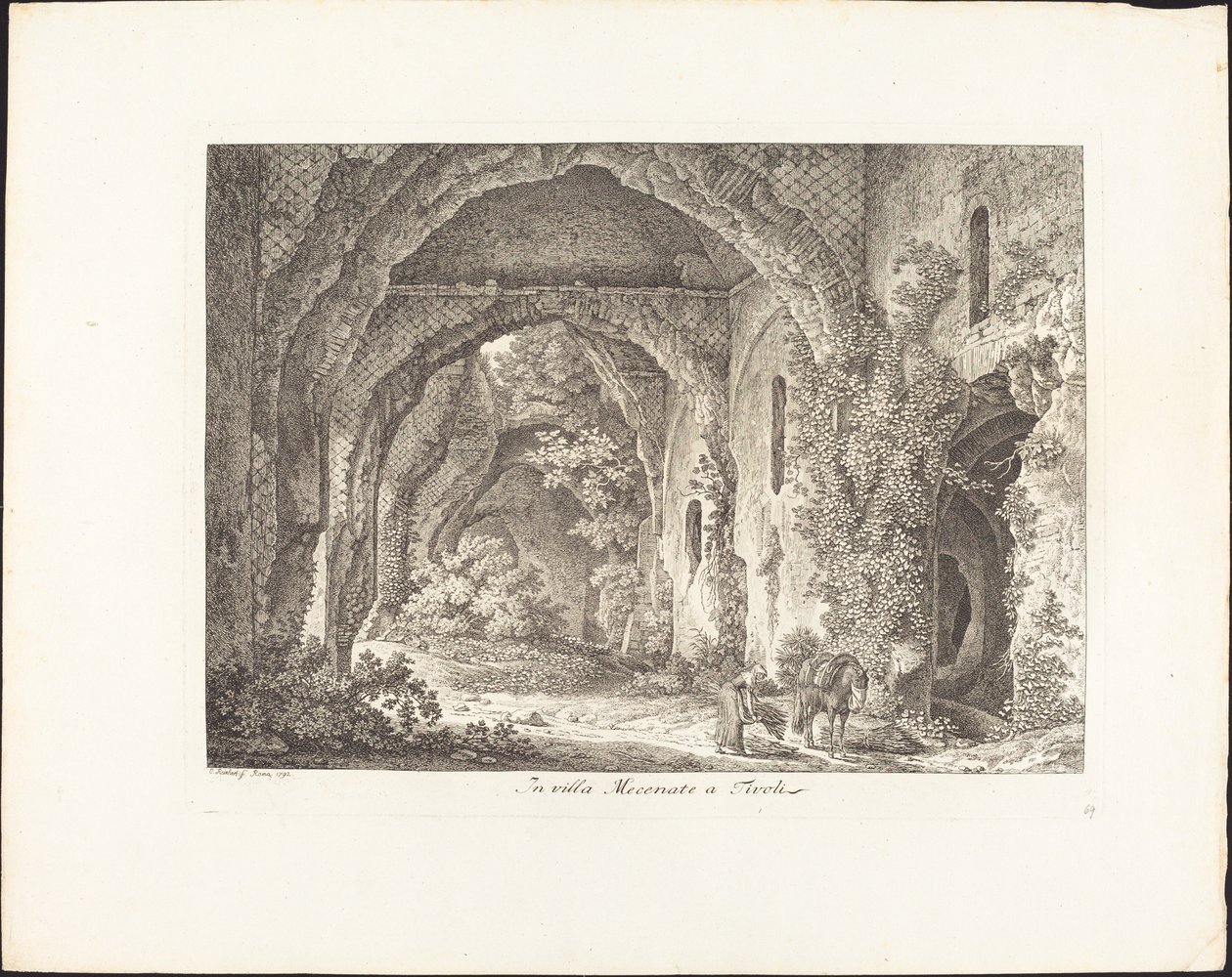 W willi Mecenate autorstwa Johann Christian Reinhart