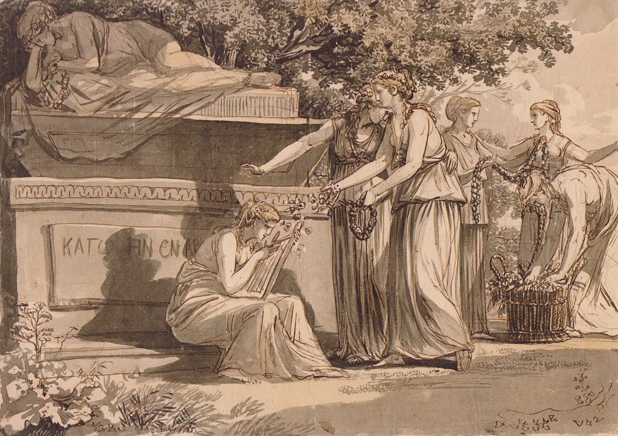 J C Reinhart Arcadia 1785 autorstwa Johann Christian Reinhart