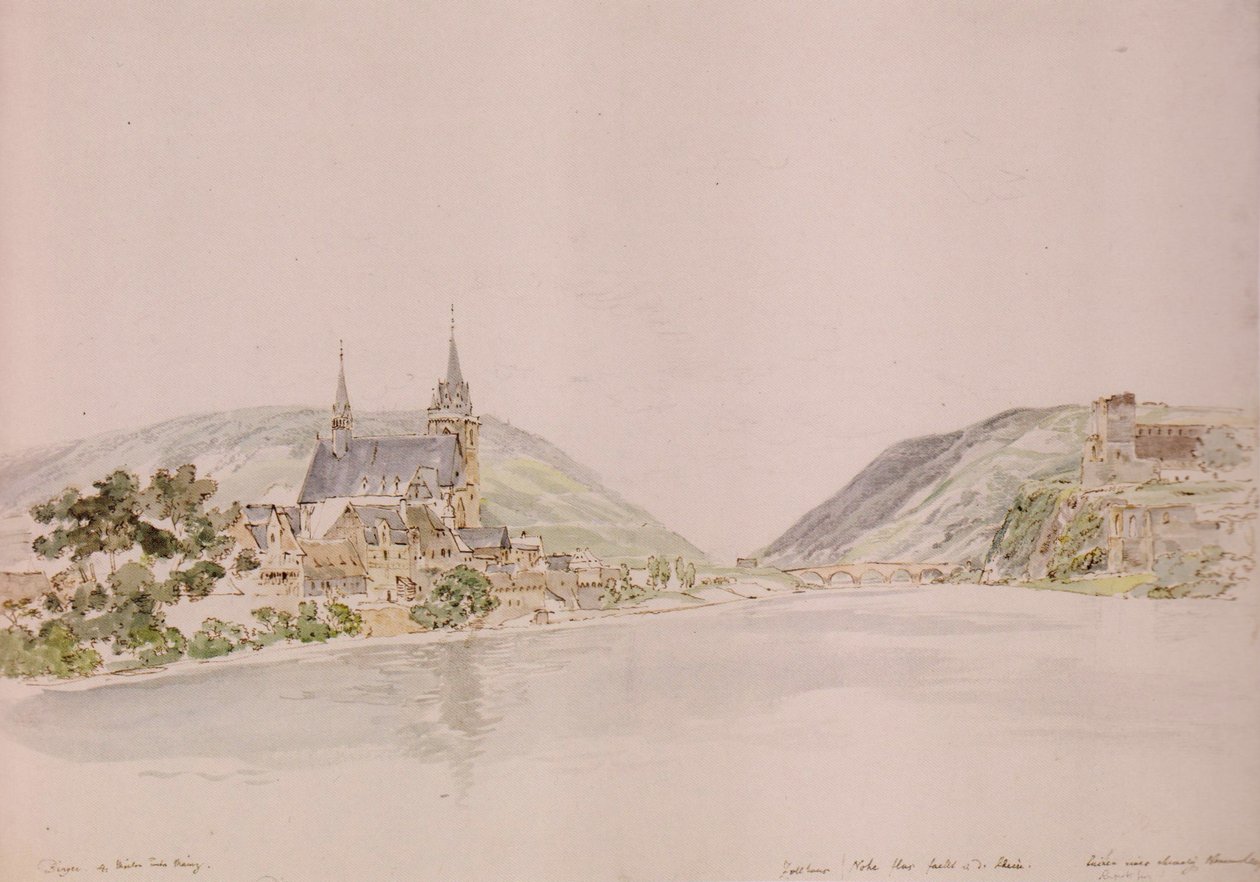 J C Reinhart Bingen 1787 autorstwa Johann Christian Reinhart