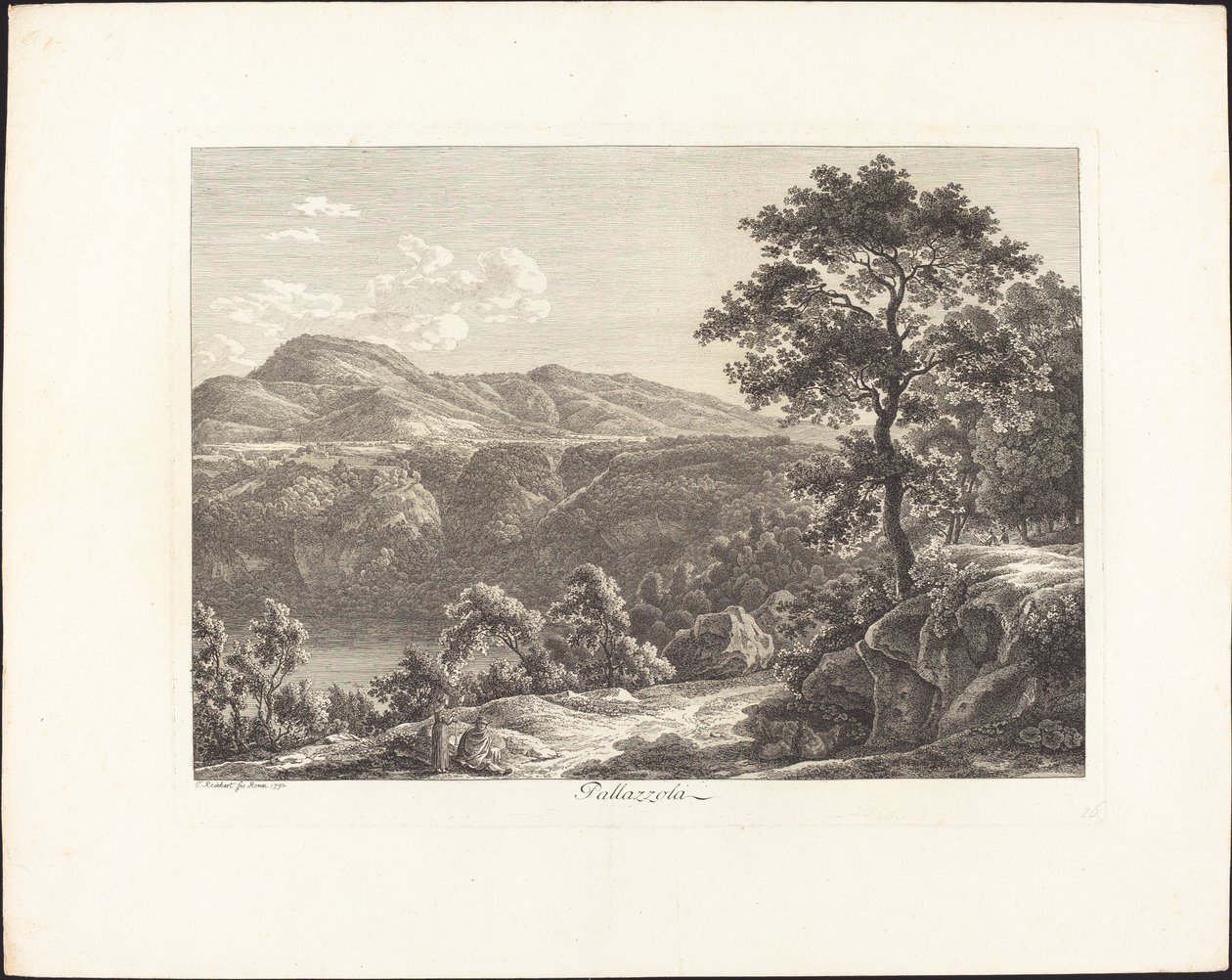 Pallazzo autorstwa Johann Christian Reinhart