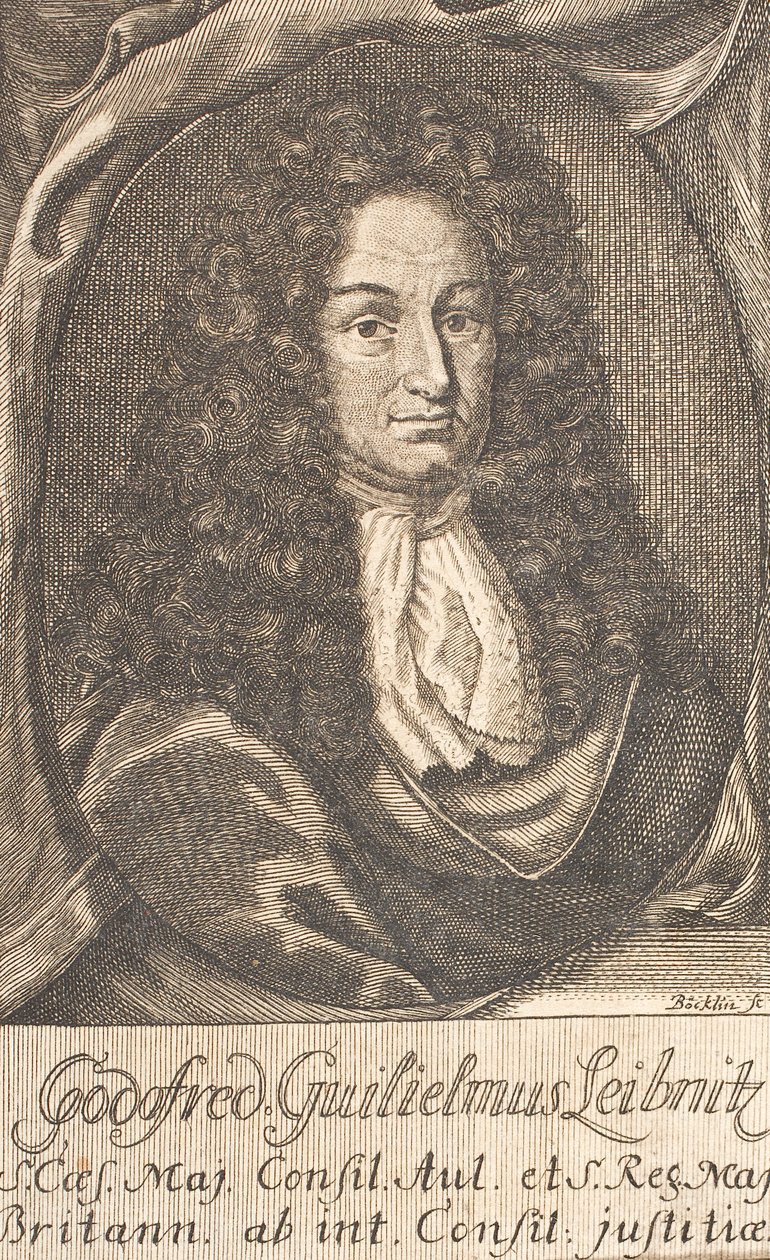Gottfried Wilhelm Leibniz autorstwa Johann Christoph Boecklin