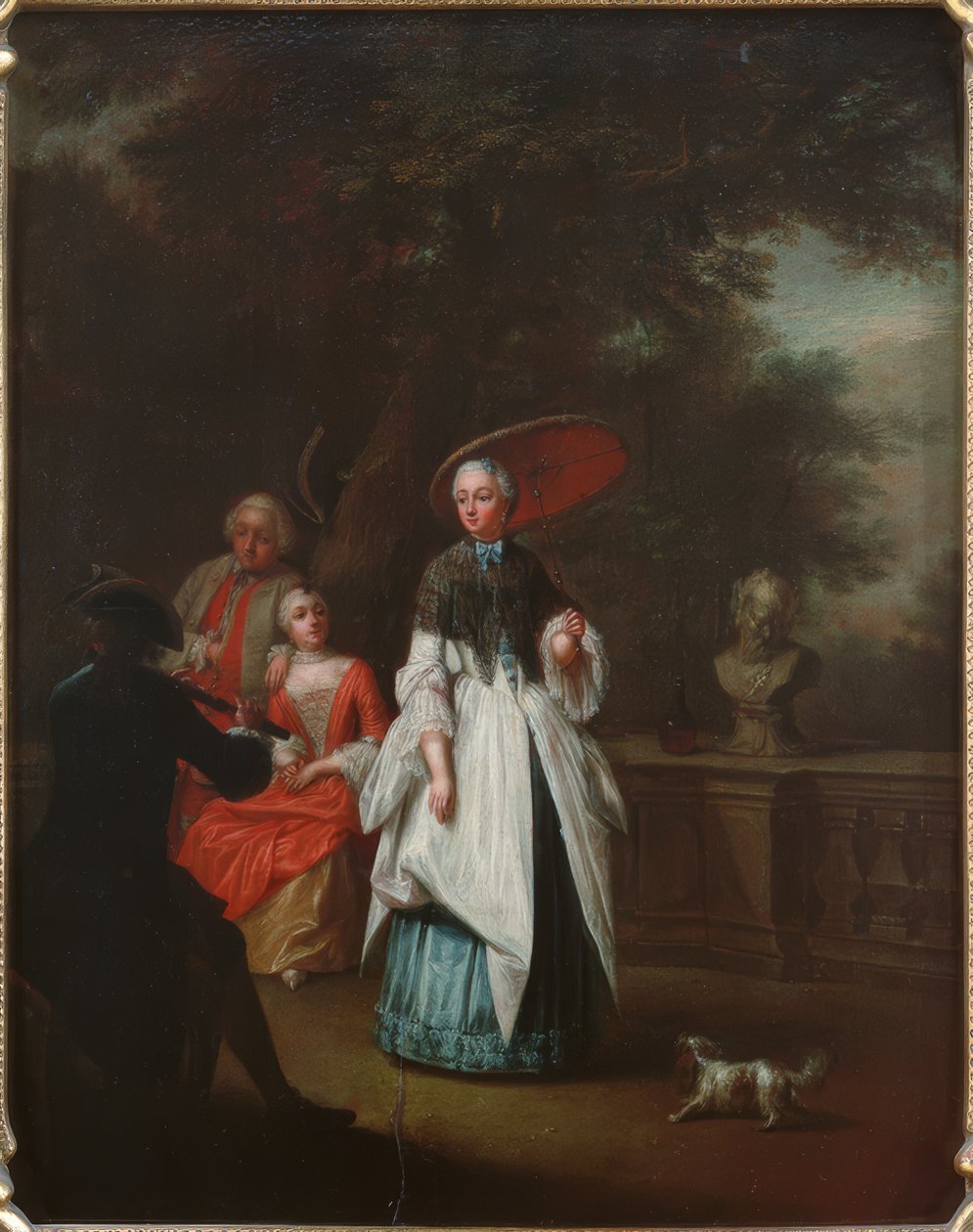 Muzyka parkowa autorstwa Johann Conrad Seekatz