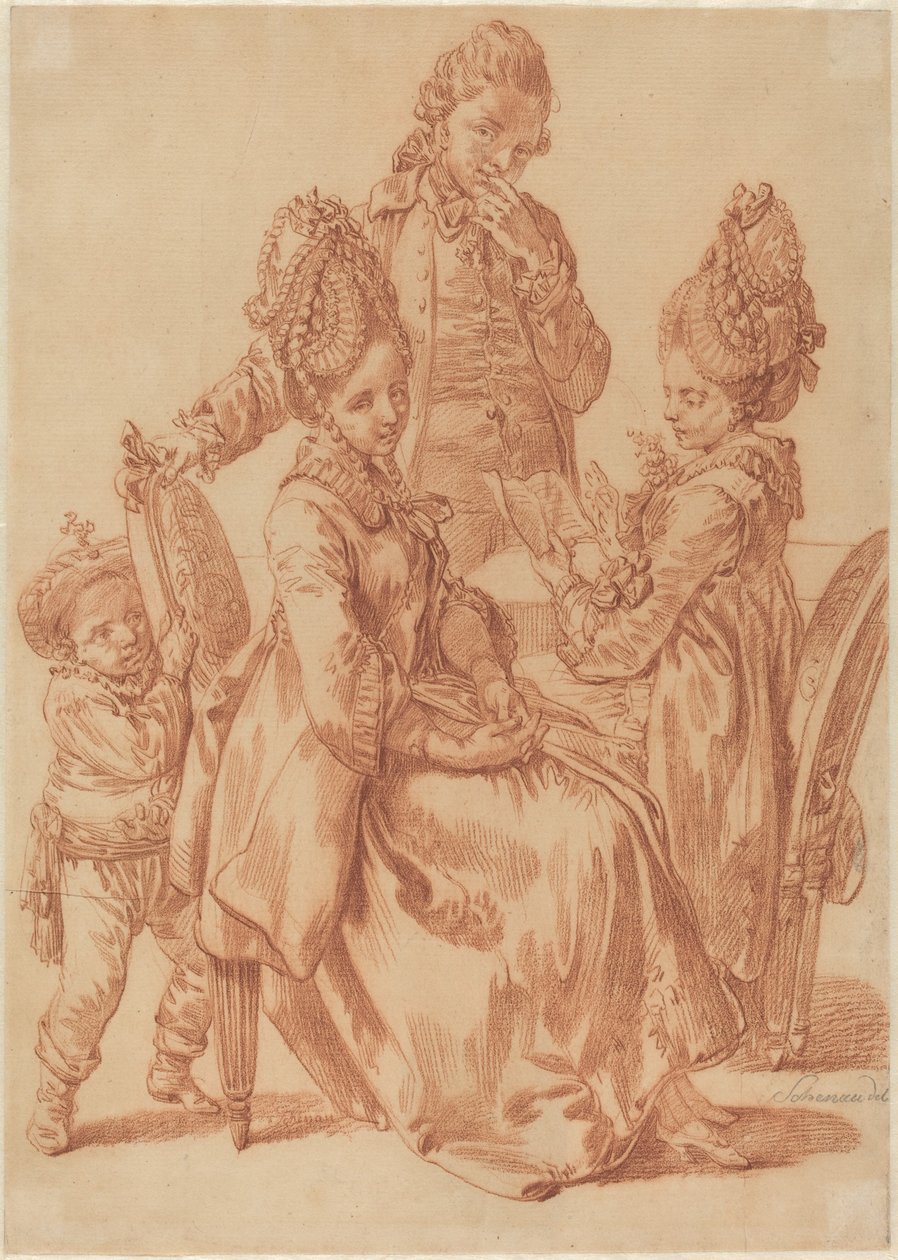 Litera autorstwa Johann Eleazar Schenau