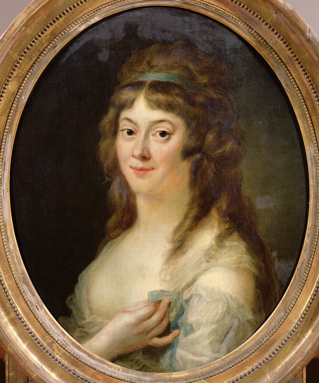 Pani Jeanne-Marie Roland de la Platiere (z domu Philippon) (1756-93) 1792 autorstwa Johann Ernst Heinsius