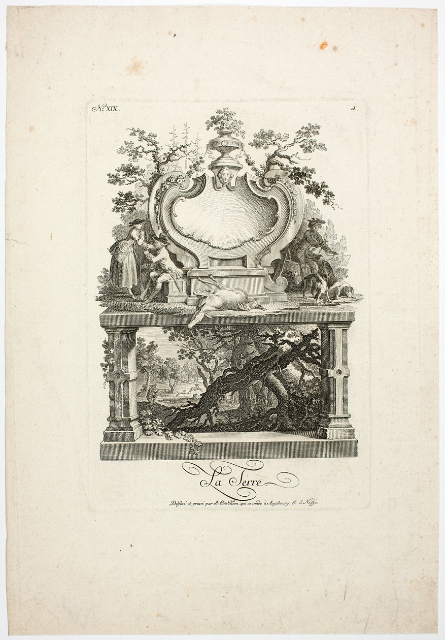 Ziemia autorstwa Johann Esaias Nilson