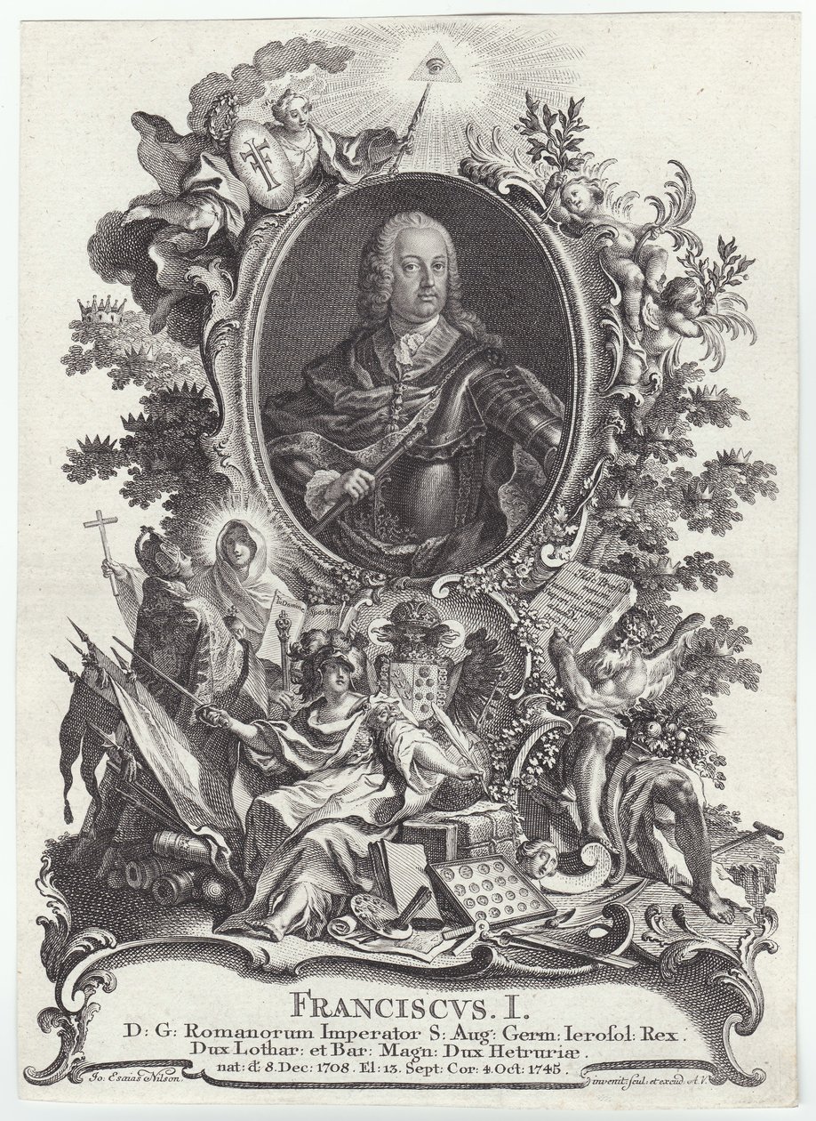 Franciszek I (1768-1835) autorstwa Johann Esaias Nilson