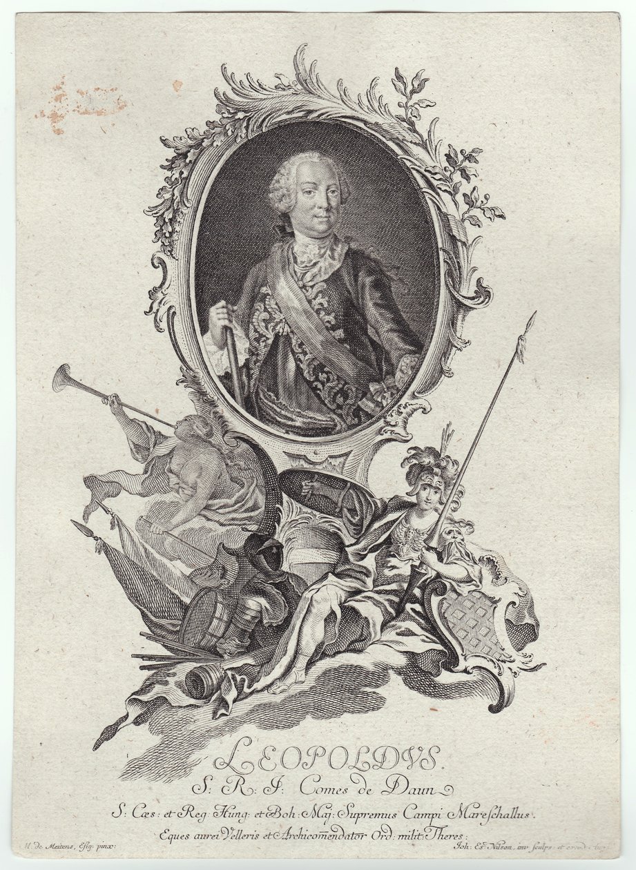 Leopold II (1747-1792) autorstwa Johann Esaias Nilson