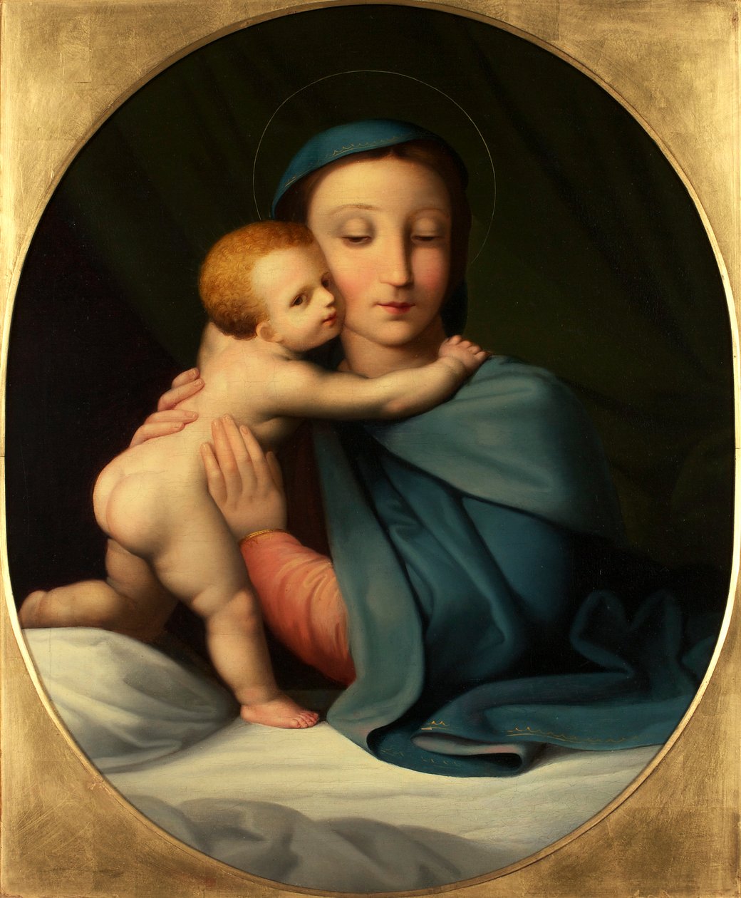 Madonna z Dzieciątkiem autorstwa Johann Evangelist Scheffer von Leonhardshoff