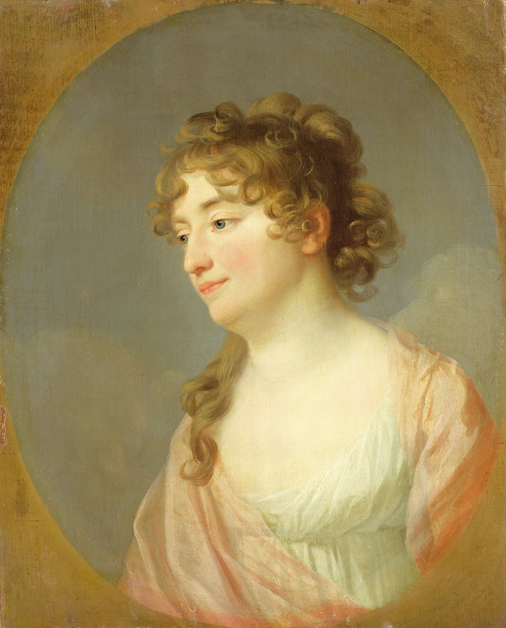 Radna wojenna Wilhelmine Schmidt, ok. 1800 autorstwa Johann Friedrich August Tischbein