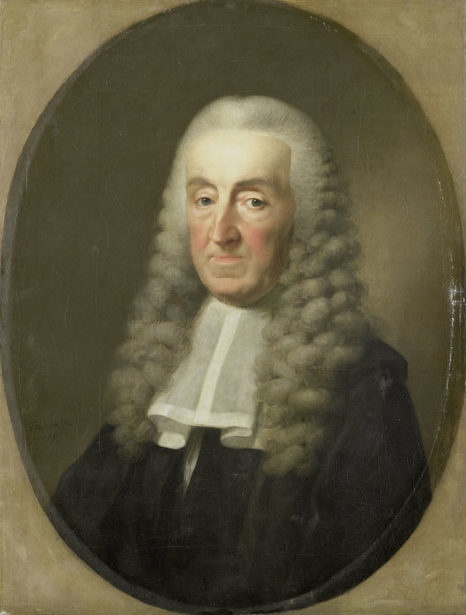Portret Jana van de Poll, burmistrza Amsterdamu autorstwa Johann Friedrich August Tischbein