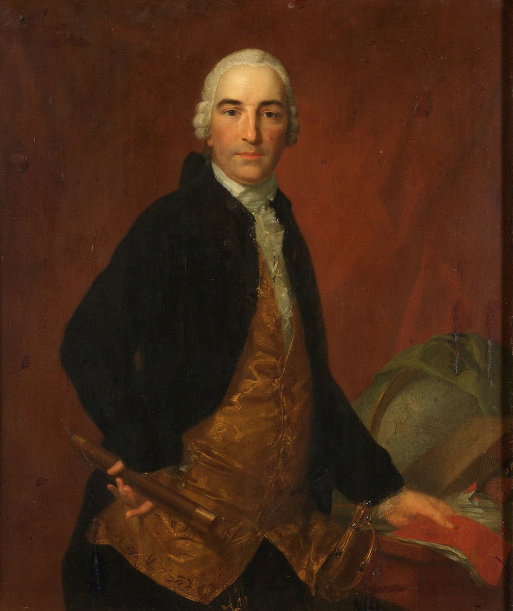 Portret Willema Arnolda Altinga, gubernatora generalnego Holenderskiej Kompanii Wschodnioindyjskiej autorstwa Johann Friedrich August Tischbein