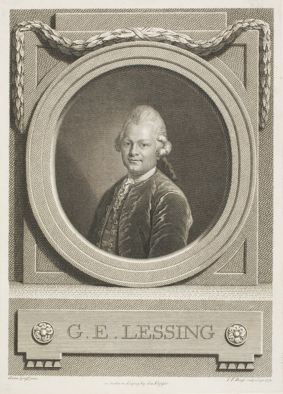 G.E. Lessing autorstwa Johann Friedrich Bause