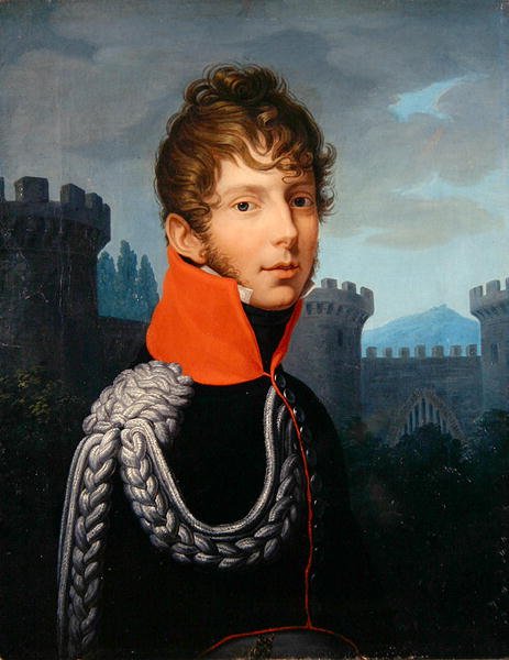 Wilhelm Friedrich Ernst von Dalwigk zu Schauenburg, ok. 1810 (olej na płótnie) autorstwa Johann Friedrich Bury