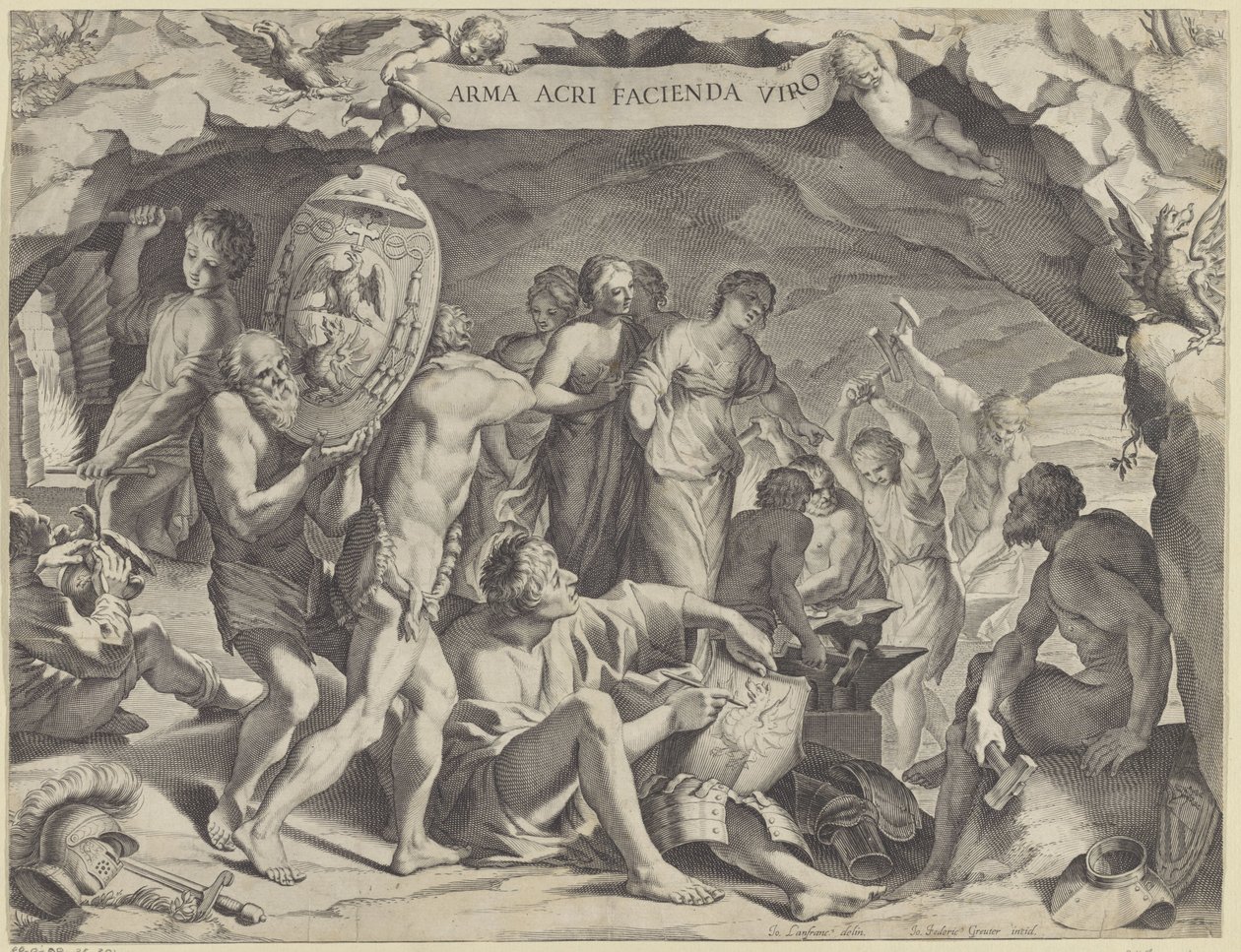 Kuźnia Wulkana autorstwa Johann Friedrich Greuter