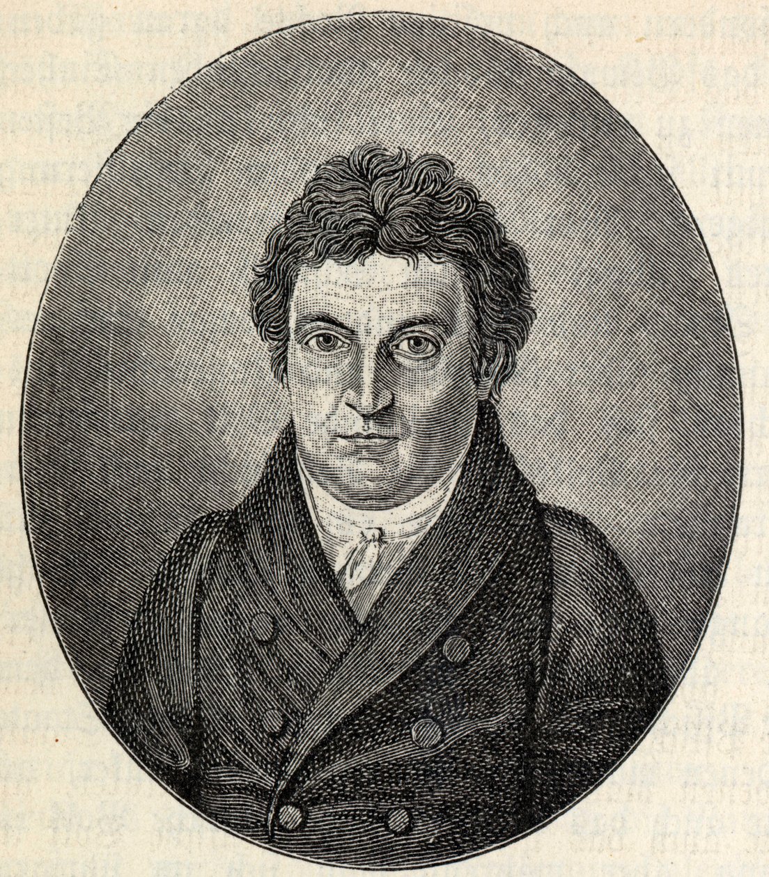 Portret Johanna Gottlieba Fichte 1762-1814. autorstwa Johann Friedrich Jügel