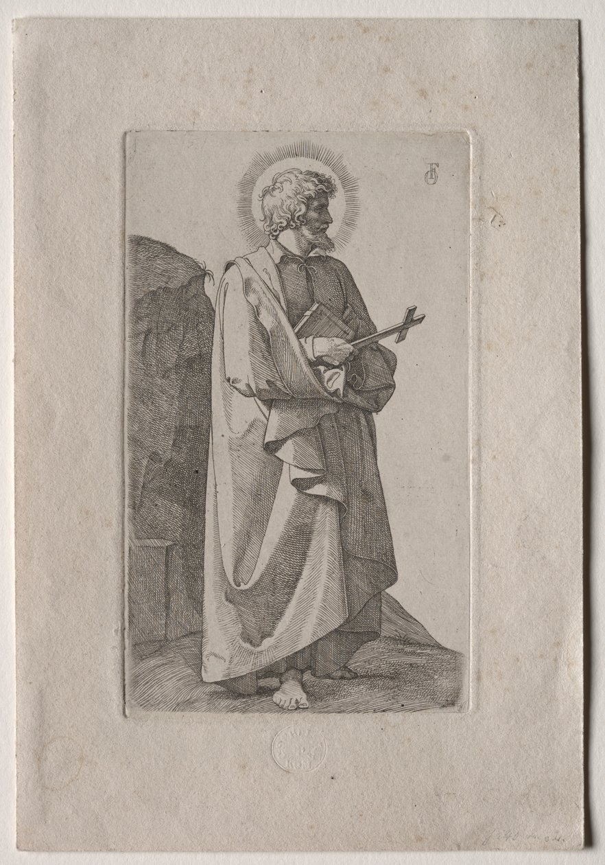sob. Filip Neri autorstwa Johann Friedrich Overbeck