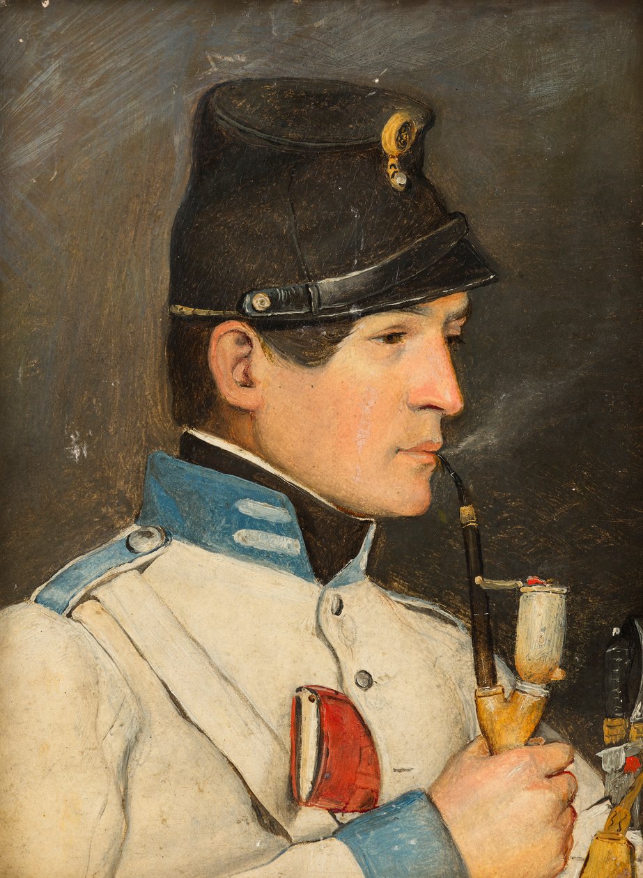 austriacki żołnierz autorstwa Johann Friedrich Treml